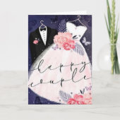 Carte Félicitations au couple heureux (Devant)