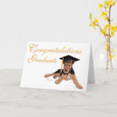 Carte Félicitations au diplômé (Fleur jaune)