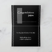 Carte Félicitations au Mariage GODSON (Intérieur)
