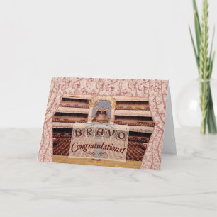 Carte Félicitations au rendement