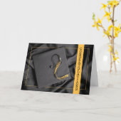 Carte Félicitations aux diplômés (Fleur jaune)