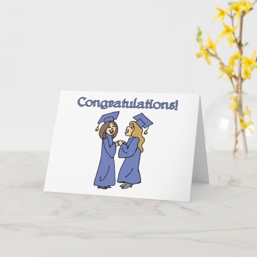 Carte Félicitations aux diplômés ! (Fleur jaune)