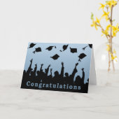 Carte Félicitations aux diplômés (Fleur jaune)