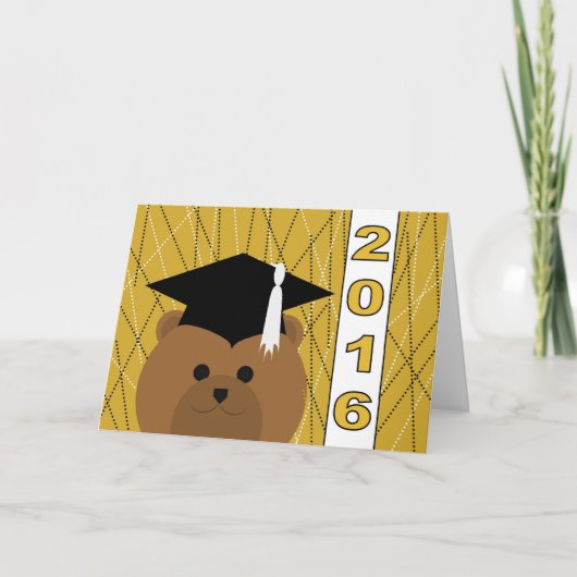 Carte Félicitations aux diplômés de 2016 (Devant)