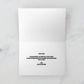 Carte Félicitations aux diplômés de 8e année (Intérieur)