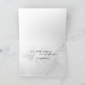 Carte Félicitations aux doigts de bébé (Intérieur)