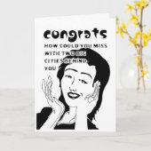 Carte Félicitations aux grandes villes (Fleur jaune)