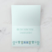 Carte Félicitations aux jumeaux (Intérieur)