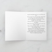 Carte Félicitations aux Mariages amérindiens (Intérieur)