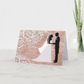 Carte Félicitations aux mariées et aux mariées (Devant)