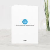 Carte Félicitations aux mariés - Mariage (Dos)
