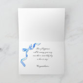 Carte Félicitations - Baby Boy (Intérieur)