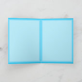 Carte Félicitations Baby Boy rainbow card (Intérieur)