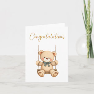 Carte Félicitations Baby Card