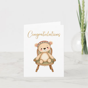 Carte Félicitations Baby Card