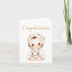 Carte Félicitations Baby Card