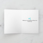 Carte Félicitations bébé éléphant (Intérieur)