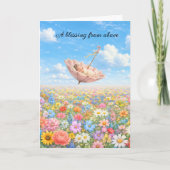 Carte Félicitations Bébé Fille (Devant)