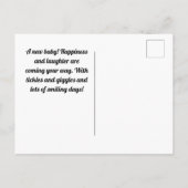 Carte Félicitations Bébé, Unisex, Nouveau Arrivée, (Dos)