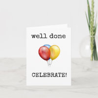 Félicitations, Bravo, Fête, Ballons