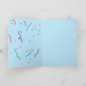 Carte Félicitations Bright Streamers Mazel Tov (Intérieur)