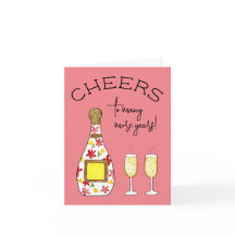 Félicitations Champagne anniversaire fête toast