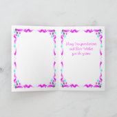 Carte Félicitations, coeur (Intérieur)