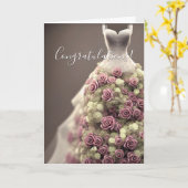 Carte Félicitations Colorées Fleuries pour Enterre (Fleur jaune)