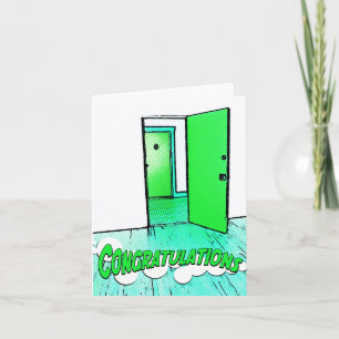 Carte félicitations comic condo