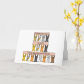 Carte Félicitations Coral Mariage Anniversaire 35 ans (Fleur jaune)