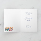 Carte Félicitations Coureur de Marathon (Intérieur)