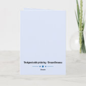 Carte Félicitations customisées Pour Votre Citoyenneté A (Dos)