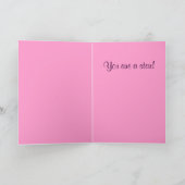 Carte Félicitations Dance Considérant (Intérieur)