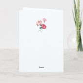 Carte Félicitations de devenir un citoyen britannique An (Dos)