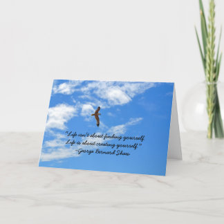 Carte Félicitations de George Bernard Shaw AMF