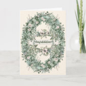 Carte Félicitations de mariage (Devant)