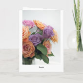 Carte Félicitations de mariage (Dos)