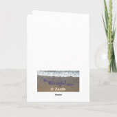 Carte Félicitations de mariage--marguerites (Dos)