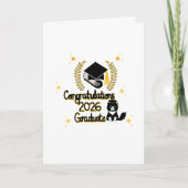 Carte Félicitations diplômé 2026 (Devant)