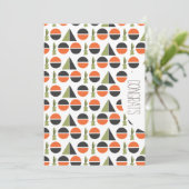 Carte Félicitations diplômé Cactus montagne abstraite (Debout devant)