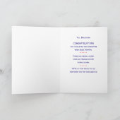 Carte Félicitations, Diplôme de formation de base (Intérieur)