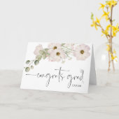 Carte Félicitations Diplômé Diplôme de Diplôme de Diplôm (Fleur jaune)