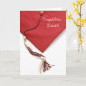 Carte Félicitations diplômées (Fleur jaune)