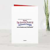 Carte Félicitations d'obtention de diplôme (Dos)