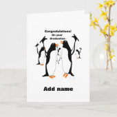 Carte Félicitations d'obtention du diplôme (Fleur jaune)