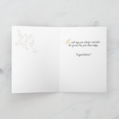Carte Félicitations Doves mariages (Intérieur)