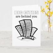 Carte félicitations drôles (Fleur jaune)