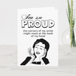 Carte félicitations drôles pour la remise des diplômes