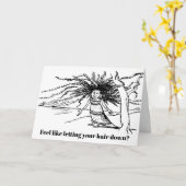 Carte Félicitations Edw de tenure. La bande dessinée de (Fleur jaune)