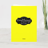 Carte Félicitations Electricien, l'avenir est brillant (Dos)